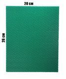 Кольорова вощина 100% еко - віск 20x26 см Бірюзовий 1293704359 фото