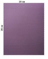 Кольорова вощина 100% еко - віск 20x26 см Бузковий 1293713840 фото
